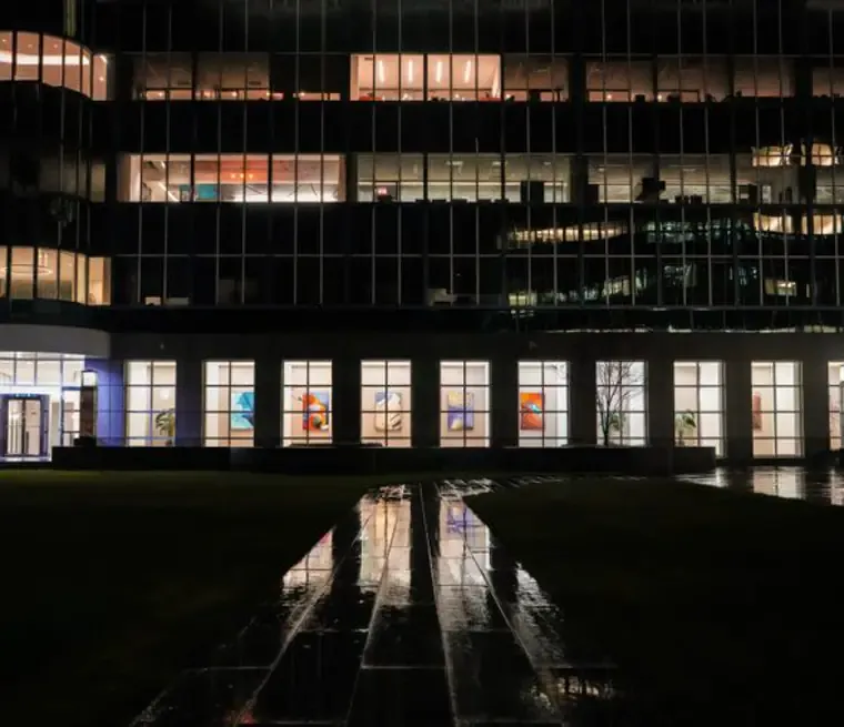 Illustrative commercial buildings setting