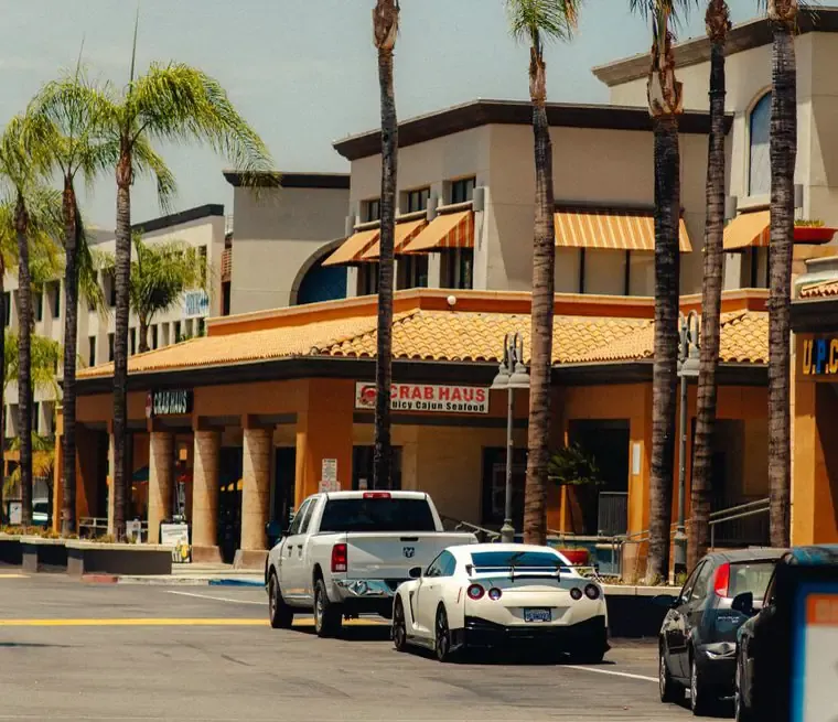 Illustrative shopping centers setting