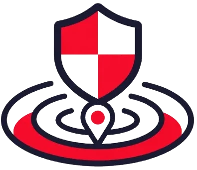 Protected business location with continuous monitoring coverage
