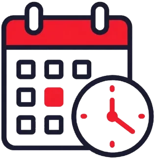 Scheduled live video monitoring for continuous business security