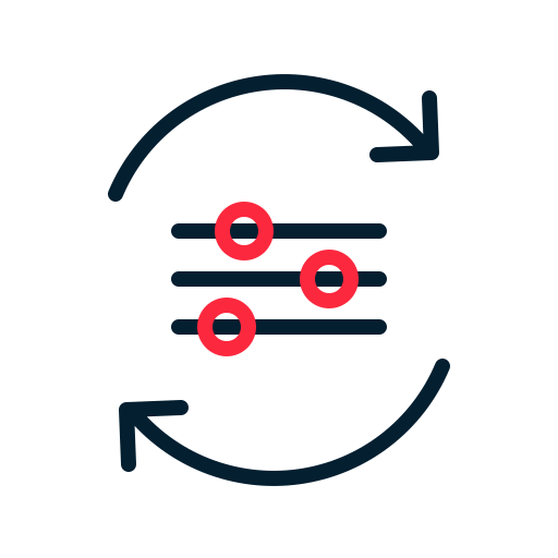 Icon representing Continuous Improvement