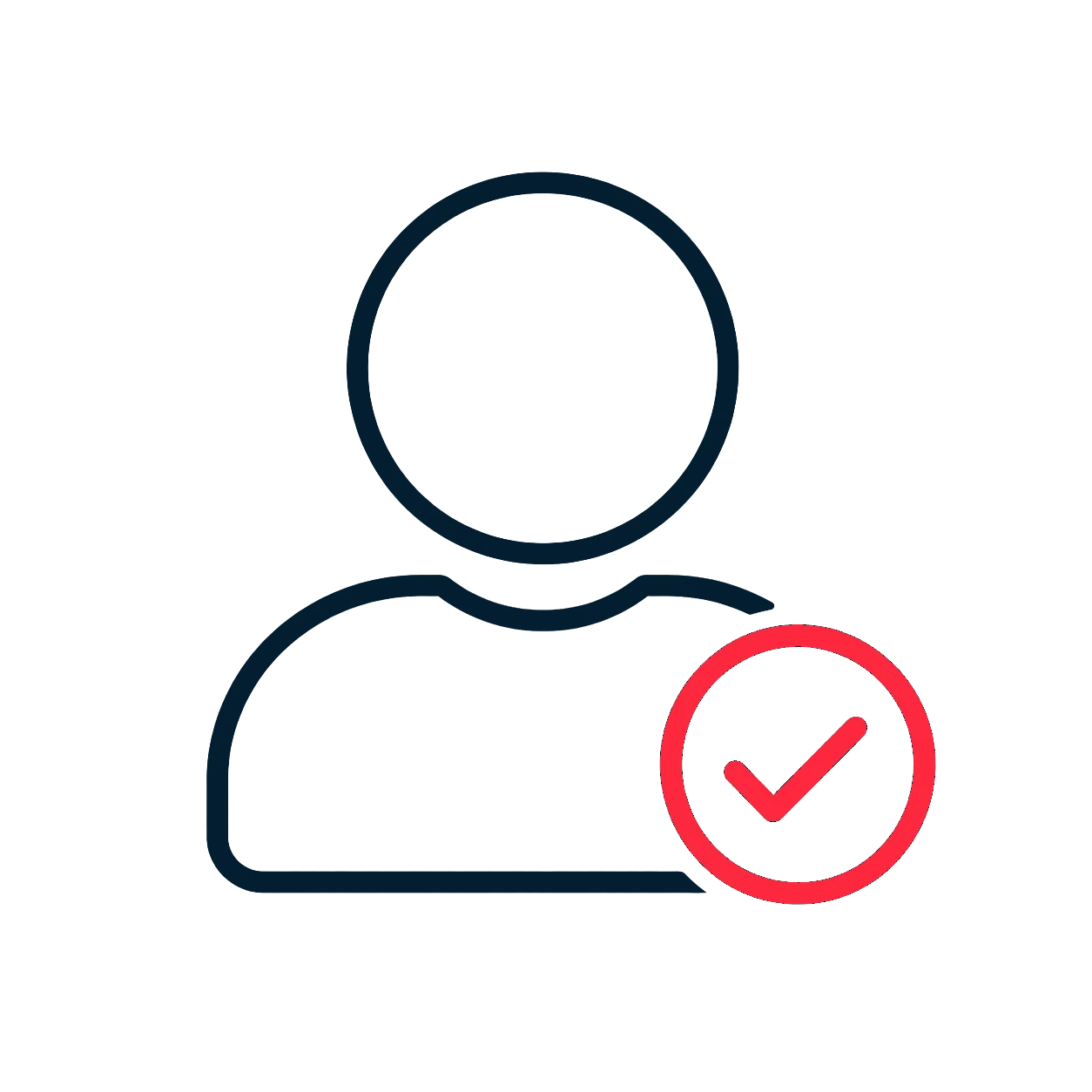 account management and onboarding icon.