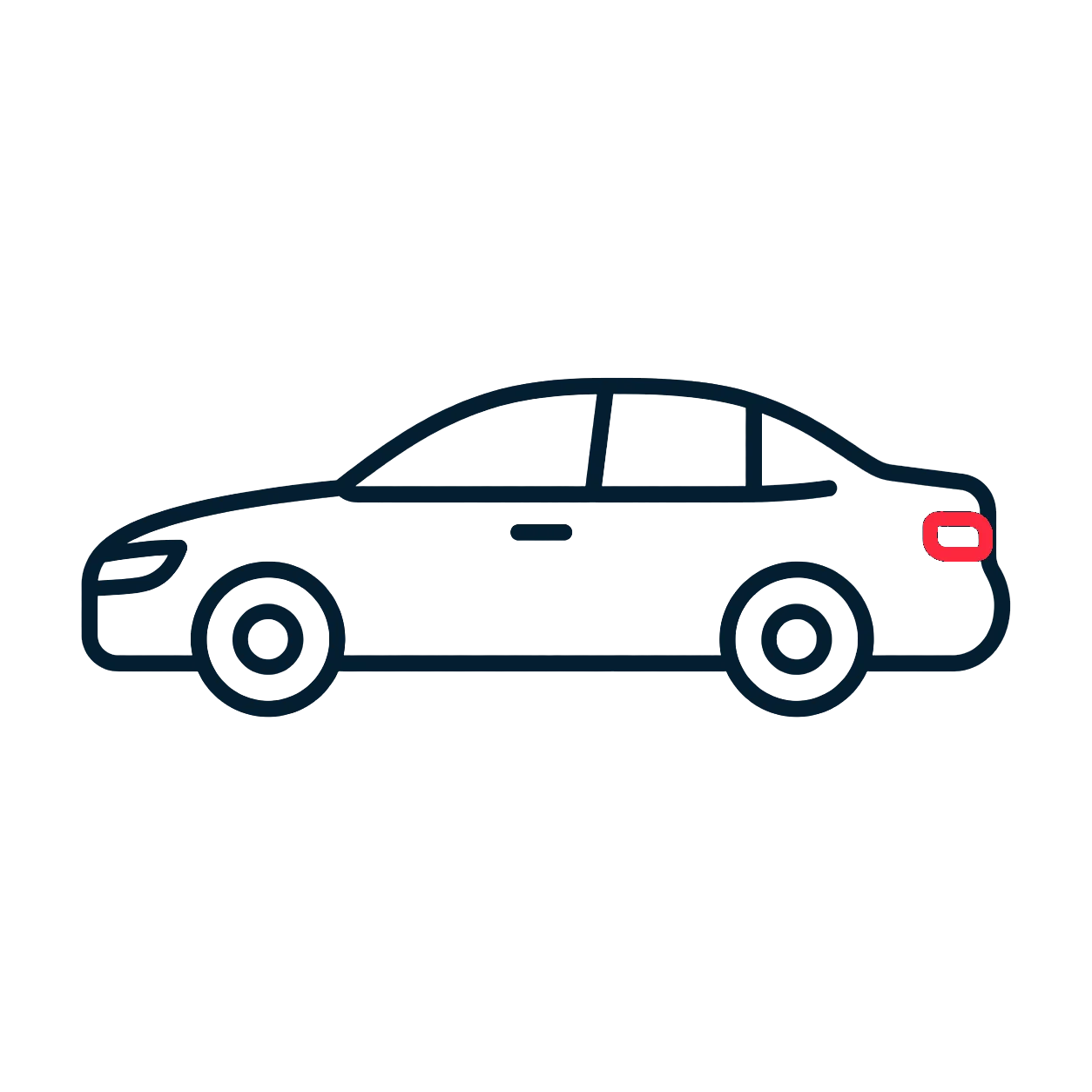 automotive dealerships icon.