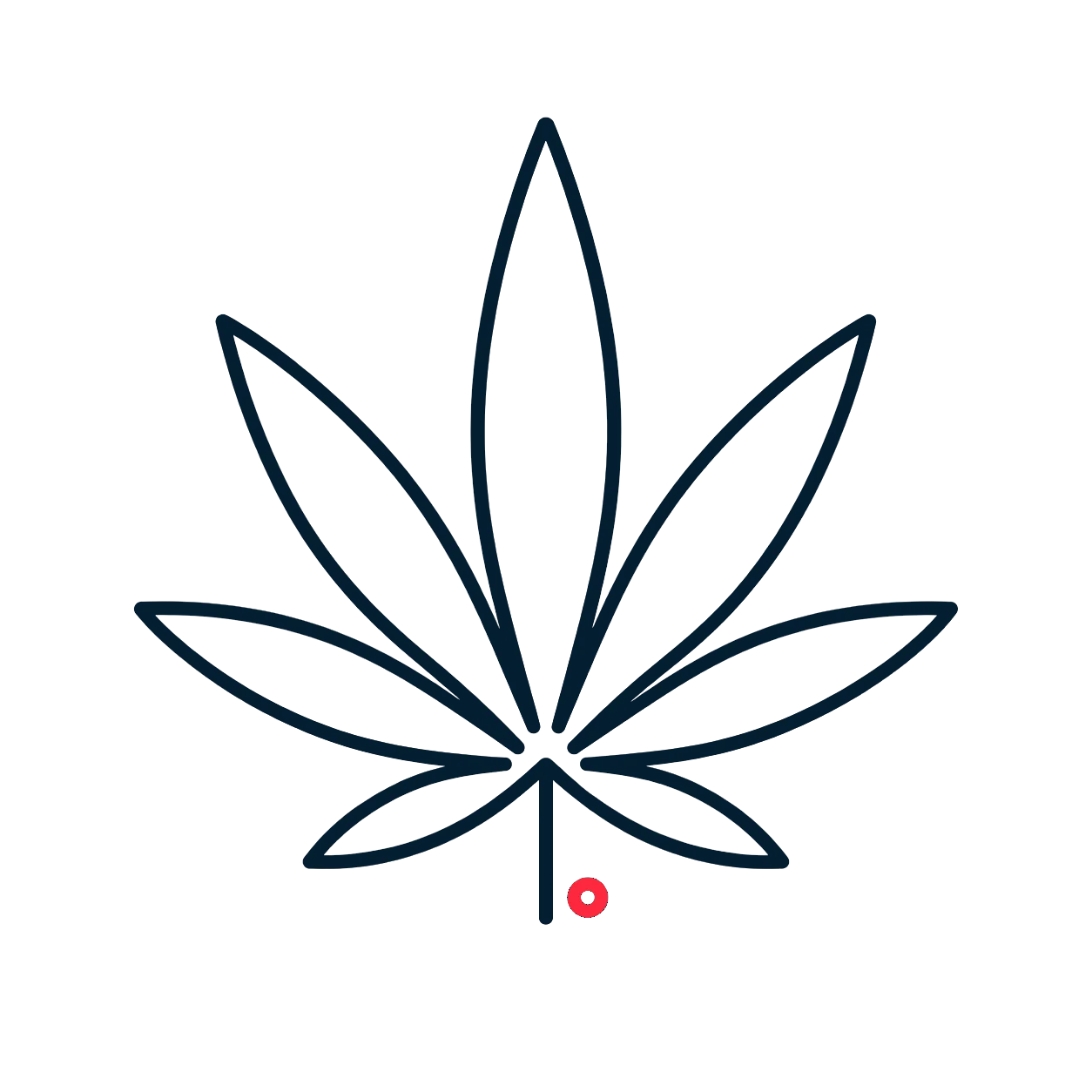 cannabis facilities icon.