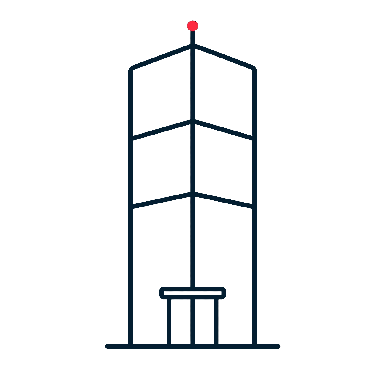 commercial buildings icon.