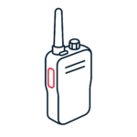 dispatch coordination icon.