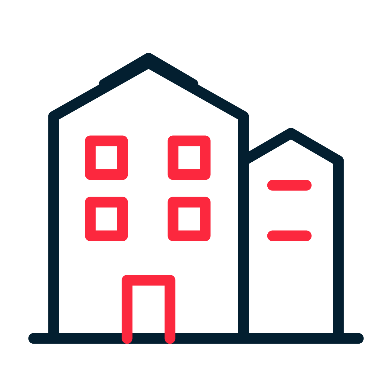 Icon representing Multi-Family Residential