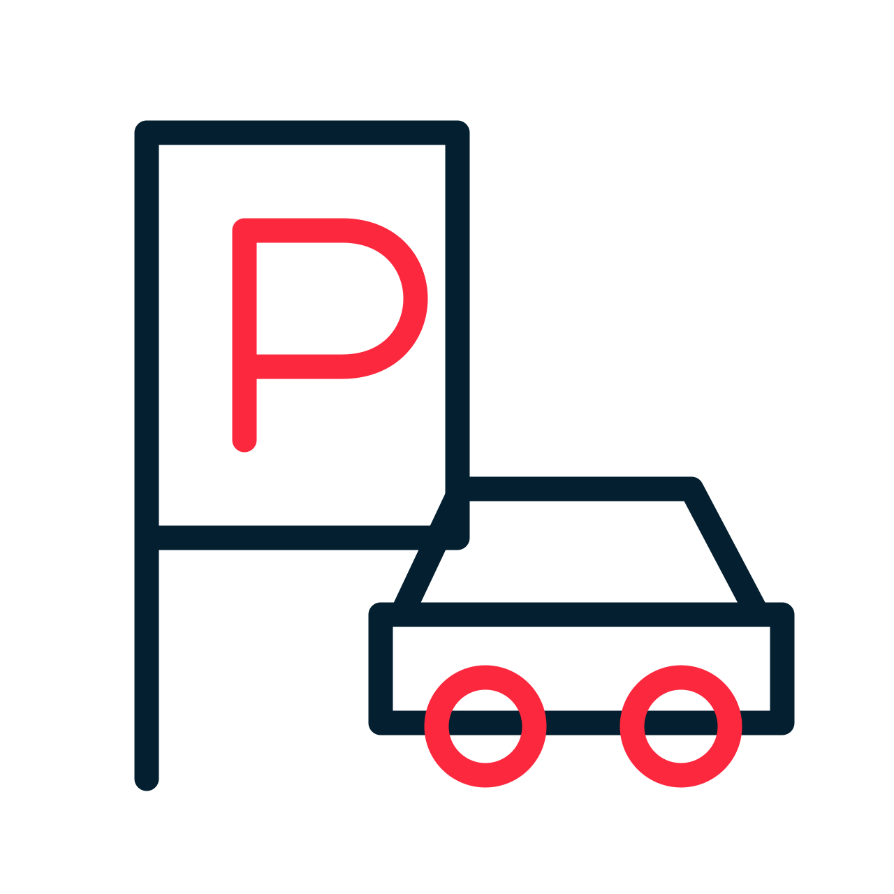 Icon representing Parking Lots