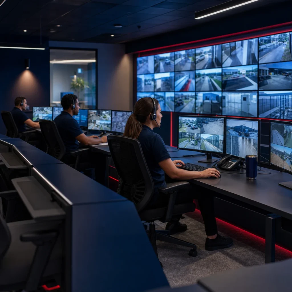 Remote monitoring team providing scalable operator capacity