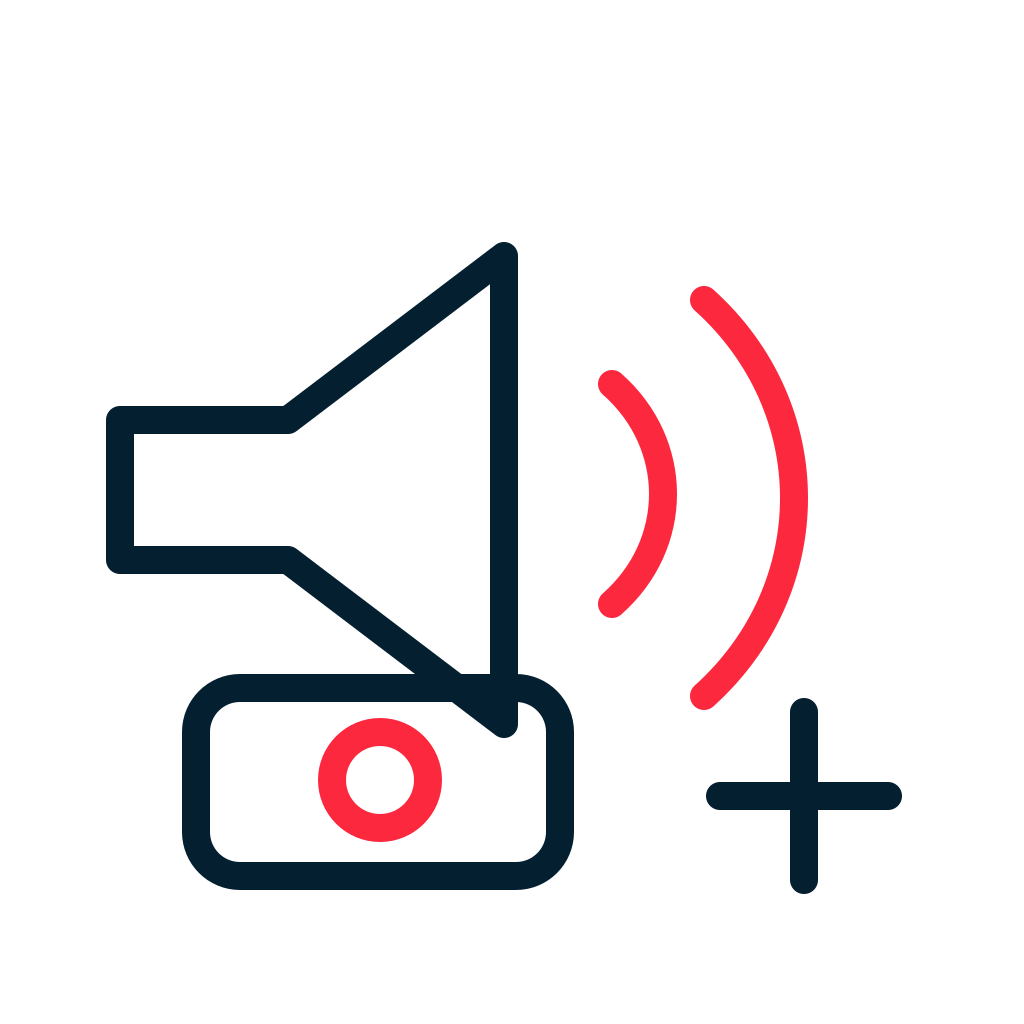 Icon representing Voice-Down Deterrence