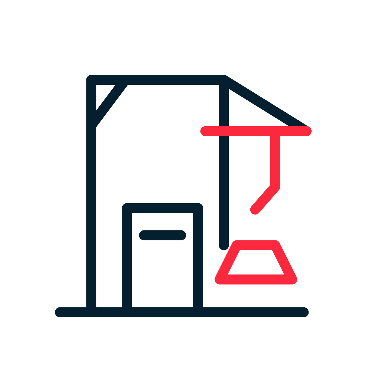 Icon representing Construction Sites