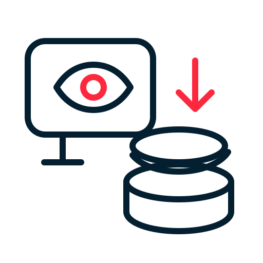 Icon representing Cost-Effective Pricing for Self-Storage Facilities